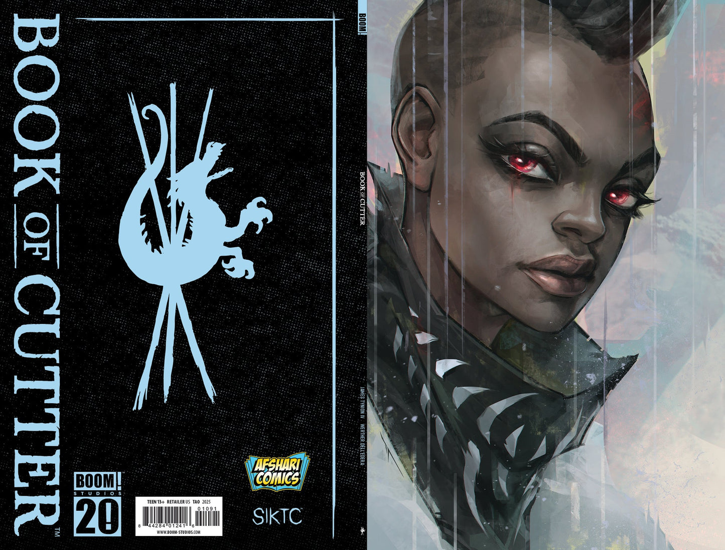 Book of Cutter #1 Exclusive Ivan Tao Cover