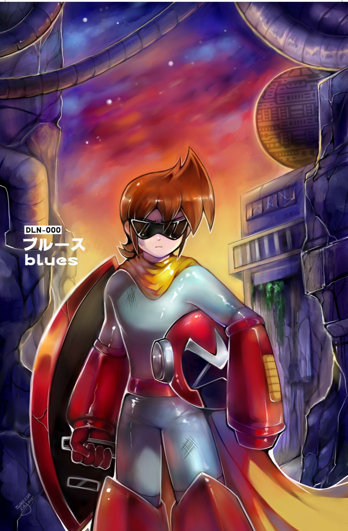 Mega Man Classic Timelines #1 - Sukesha Ray Variant Set
