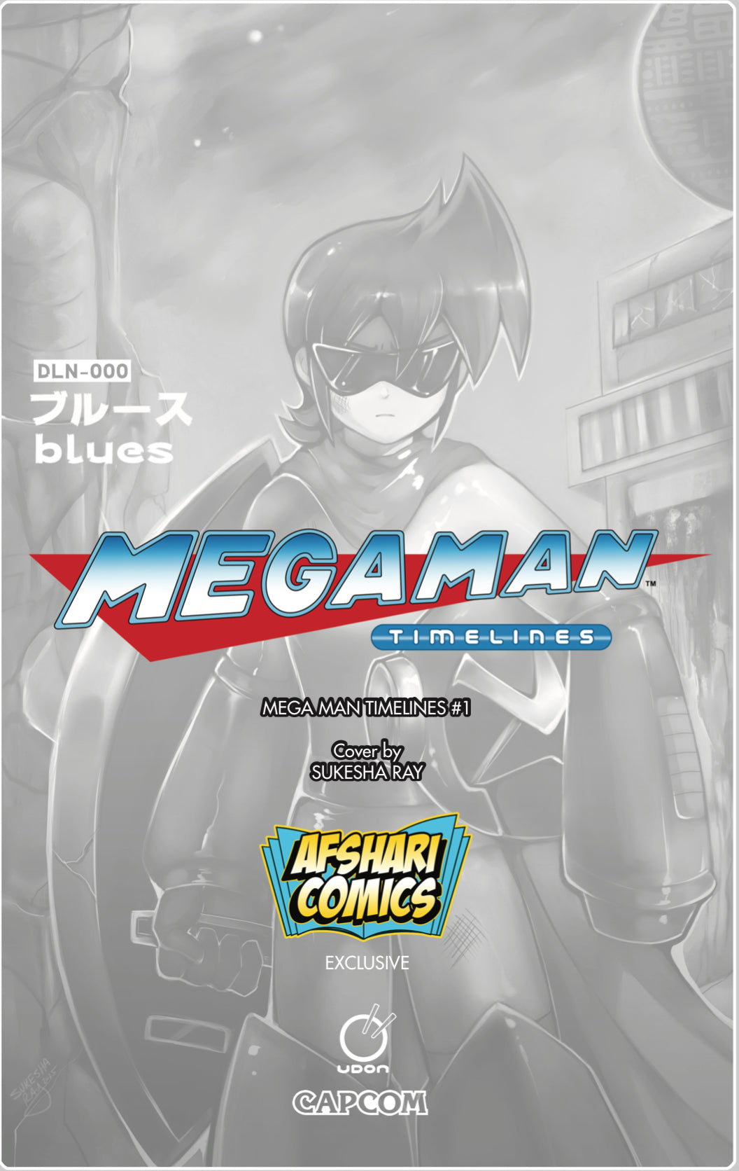 Mega Man Classic Timelines #1 - Sukesha Ray Variant Set