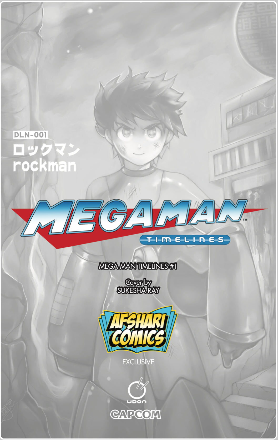 Mega Man Classic Timelines #1 - Sukesha Ray Variant Set