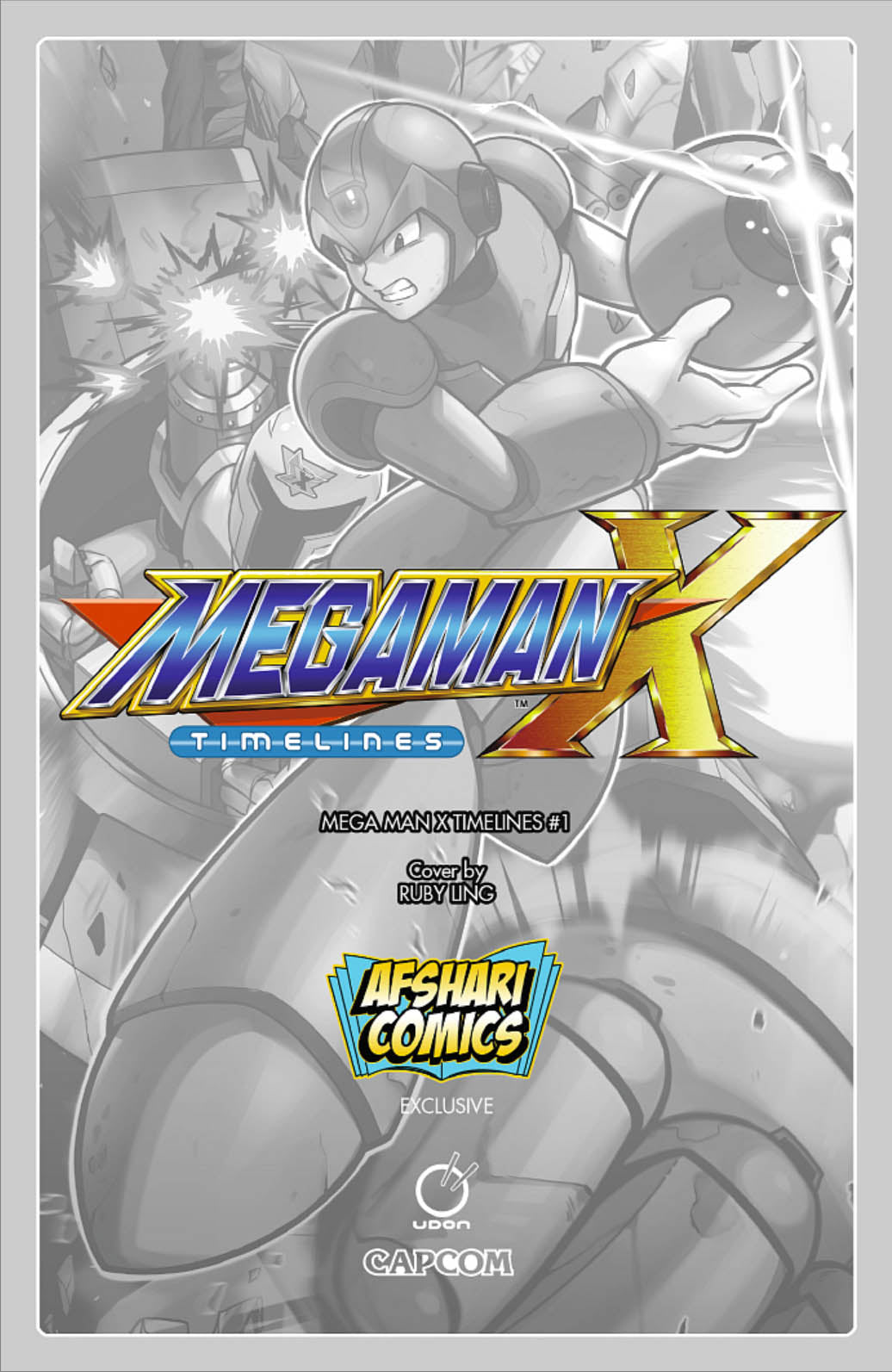 Mega Man X Timelines #1 Exclusive - Ruby Ling ‘X’ Variant