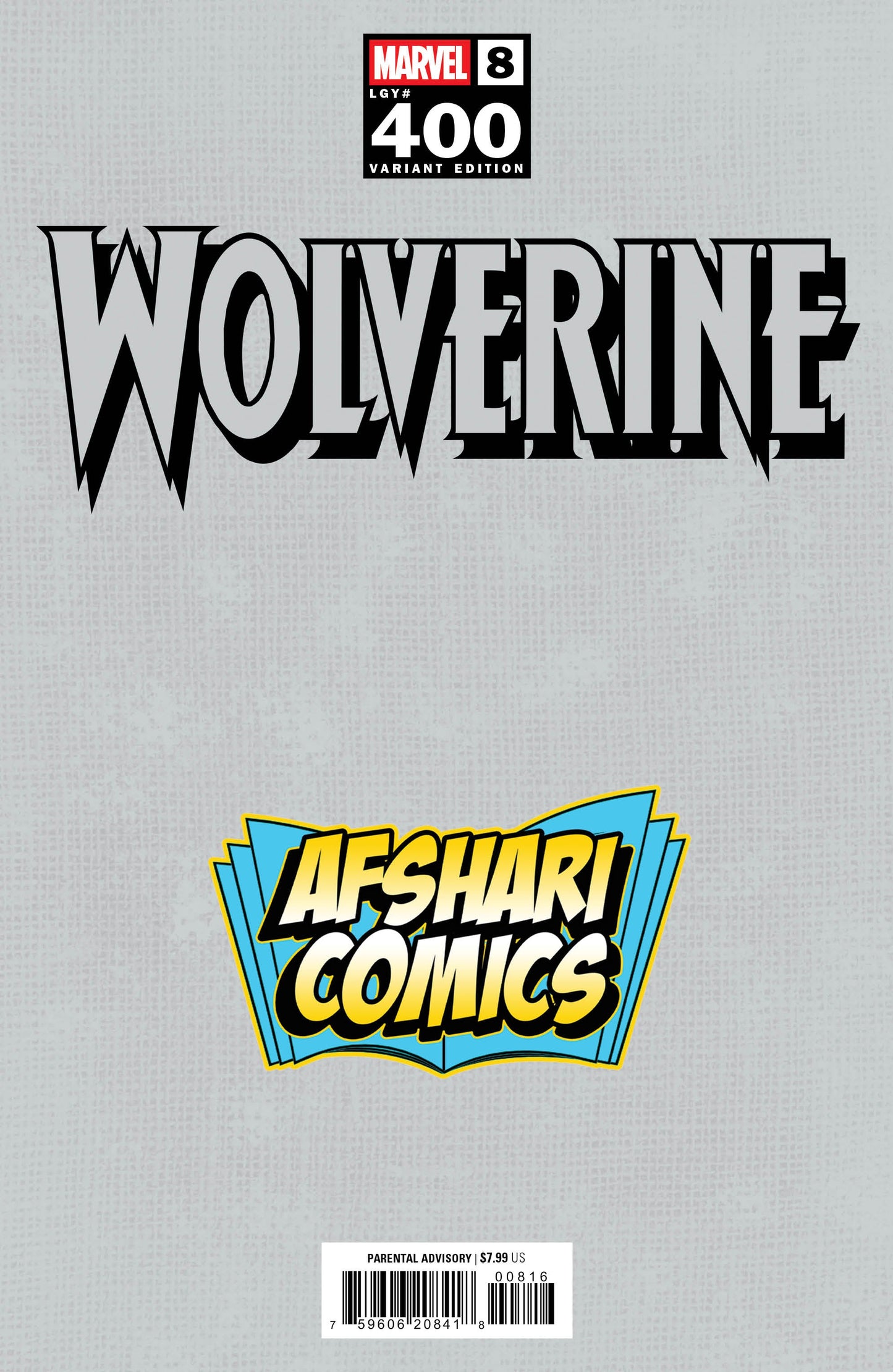 Wolverine #8/400 Exclusive Kaare Andrews Variant