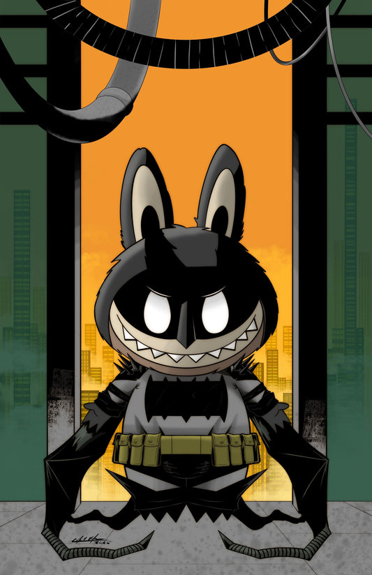 FAME: Kaising Lung - Creator of The Monsters Labubu - Fan Expo Dallas Exclusive - Absolute Batman Variant