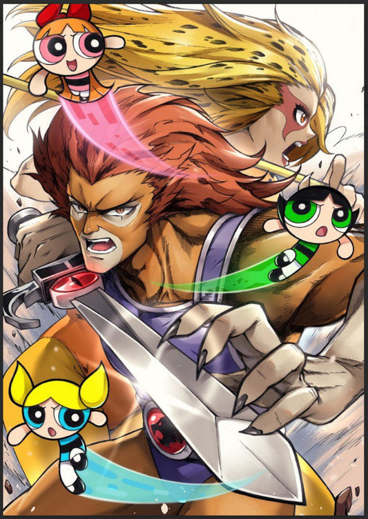 Thundercats X Powerpuff Girls #1 Exclusive - Ruby Ling Variant
