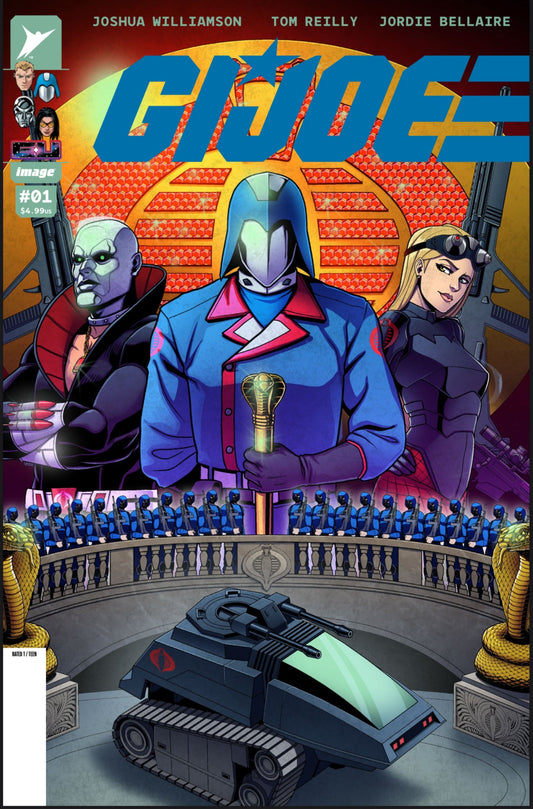 G.I Joe #1 Exclusive Javan Jordan Foil Variant