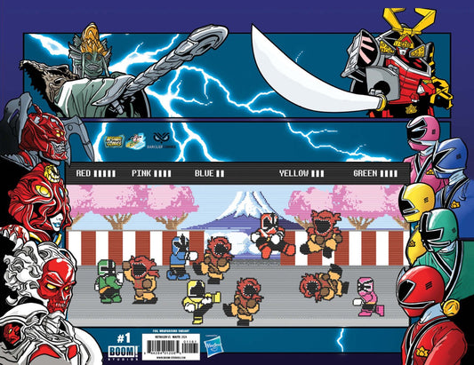 Power Rangers Prime #1 Exclusive Matthew Waite Wraparound Cover